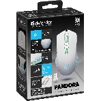 Мышь беспроводная Defender Pandora GM-502 белый, 3200 dpi, радиоканал, USB, кнопки - 7, фото8