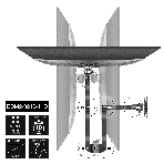 Настольная подставка ExeGate EDM2-3210-11D (для для двух мониторов 15'-32', VESA 75x75, 100x100, макс. нагрузка на один кронштейн 10 кг, наклон -90°/+90°, поворот -90°/+90°, регулировка по высоте, черный), фото4