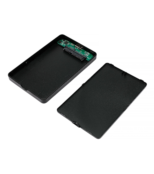 Внешний корпус USB 3.0 для 2.5' HDD/SSD Gembird EE2-U3S-40, порт MicroB, SATA III, пластик, черный, коробка