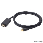 Кабель Cablexpert mDP-HDMI, 20M/19M, 1.8м, черный, позол.разъемы, пакет (CC-mDP-HDMI-6), фото5