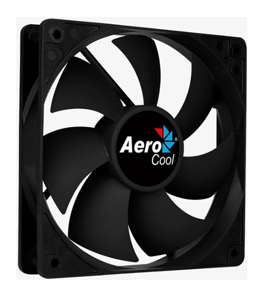 Вентилятор для корпуса Aerocool/Formula Force 12 PWM черный, 120 мм, 1500 об/мин, 27.5 дБ, 4 pin