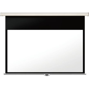 Настенный экран Lumien Master Picture CSR 170x213см (раб.область 115х203 см) (92') Matte White черная кайма по периметру, механизм плавного возврата, возможность потолочн./настенного крепления (белый корпус) 16:9