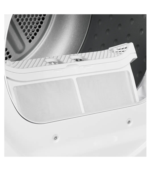 Сушильная машина Kuppersberg DM 560 W белый, 8 кг, сушка - конденсационная, программ - 15, 59.5 x 84.5 x 56.6 см