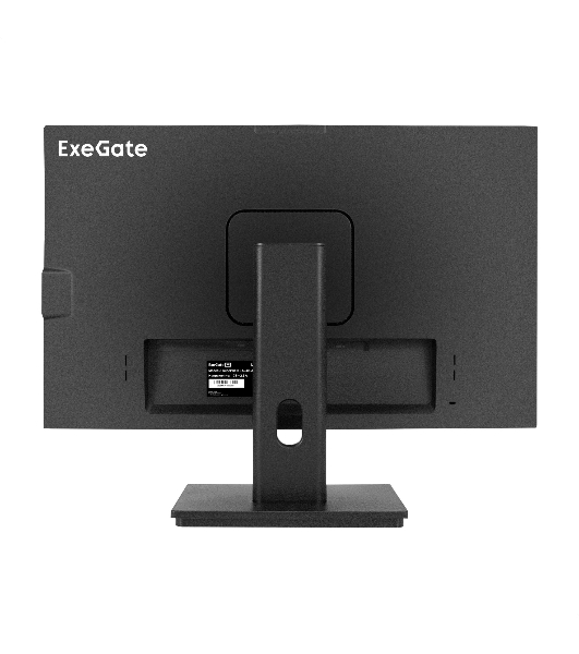 Монитор 23.8' ExeGate SuperView EA2400A IPS 1920x1080, 75 Гц, 5 мс, 16:9, 250 кд/м², HDMI 1.4, VGA, веб-камера (2 Мп), 3.5 мм, черный