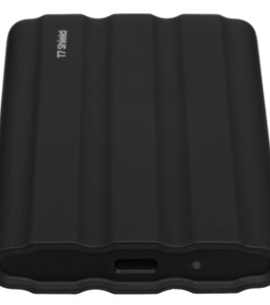 Внешний SSD Samsung T7 Shield, 4TB, USB 3.2 Gen 2 Type-C, R/W 1050/1000, черный