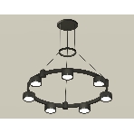 Светильник Ambrella light XR92051500/7 SBK/PBK черный песок/черный полированный GX53 (A9205, C9238, N8113), фото4