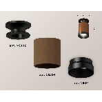Светильник Ambrella Light XS6304111 SCF/PBK кофе песок/черный полированный MR16 GU5.3 (N6902, C6304, N6131), фото 1