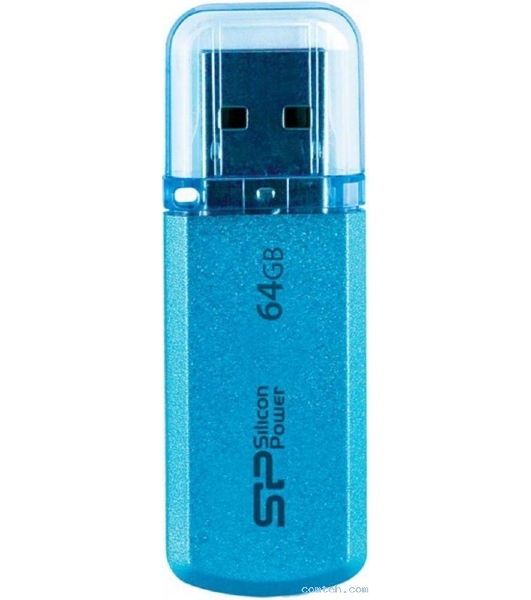 Флешка USB Silicon Power R/W 64Gb Helios 101 SP064Gb,UF2101V1B USB 2.0 синий