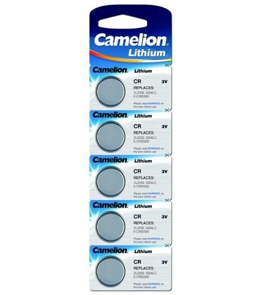 Элемент питания литиевый Camelion CR CR2016 BL-5 (блист.5шт)