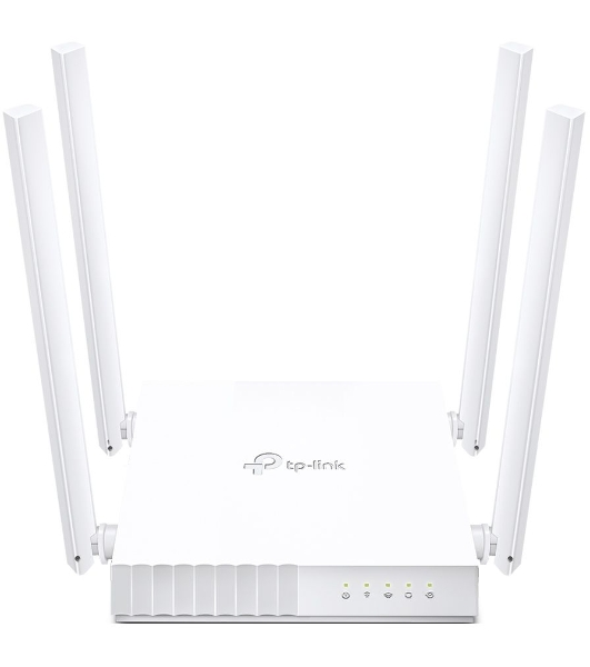 Роутер беспроводной TP-Link Archer C24 AC750 10/100BASE-TX белый
