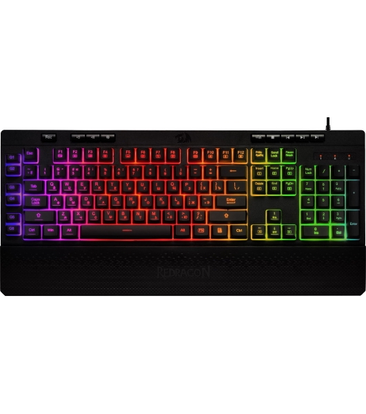 Клавиатура Redragon Shiva проводная, USB Type-A, чёрный