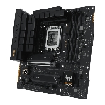 Материнская плата ASUS TUF GAMING B760M-BTF WIFI D4, LGA 1700, Intel B760, 4xDDR4, 4xSATA, 3xM.2, 1xPCIe 5.0 x16, 1xPCIe 4.0 x4, 1xPCIe x1, 1xUSB-A 3.2 Gen 2, 2xUSB-A 3.2 Gen 1, 4xUSB 2.0, 1xUSB-C 3.2 Gen 1, 1xUSB-C 3.2 Gen 2, 1x2.5Gb LAN, 3x3.5 мм, 7.1, 2.5Gb LAN, Wi-Fi 6, Bluetooth 5.2, mATX, фото2
