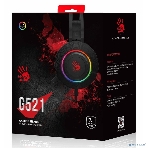 Гарнитура Bloody G521 белый, проводная, подсветка, фото24