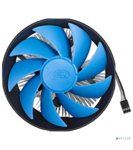 Кулер для процессора DEEPCOOL GAMMA ARCHER синий, 120 мм, алюминий, 1600 об/мин, 26.1 дБ, 3 pin, 95 Вт, 65.5 мм