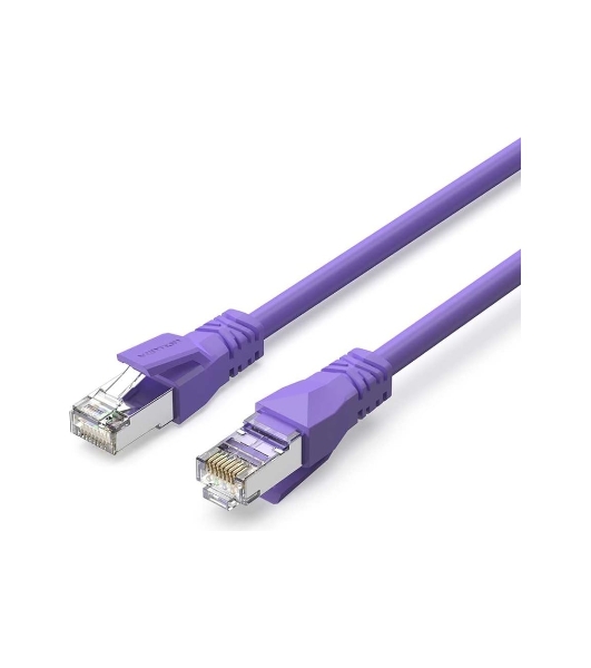 Патч-корд Vention прямой SFTP cat.6A, RJ45 - 0,3 м. Фиолетовый