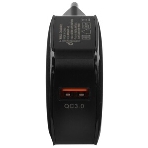 Сетевое зарядное устройство Cablexpert MP3A-PC-41, 18Вт, 3А, быстрая зарядка QC3.0, 1 порт USB, черный, пакет, фото6