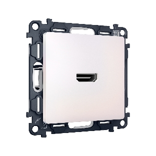 Комплект механизма розетки HDMI 2.0 ALFA Жемчуг 40V/500mA 2.0GHz 5-18Gbit/s QUANT (AP2140, VM222) MA214010