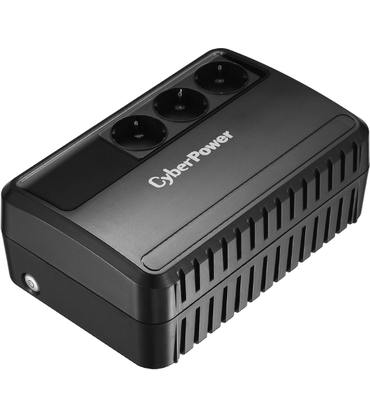Источник бесперебойного питания CyberPower BU600E/600 ВА/360 Вт/3 х CEE 7 (евророзетка)