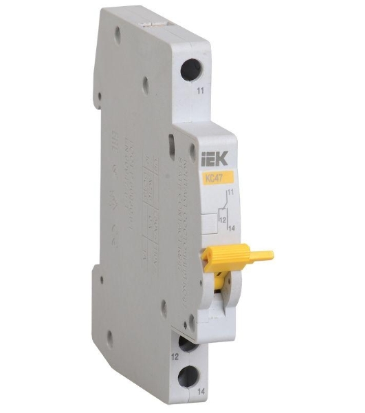 Контакт состояния КС47 новая серия на DIN-рейку IEK IEK MVA01D-KS-1