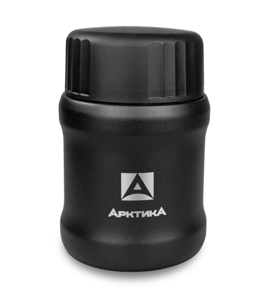 Термос для еды Арктика 311-500 0.5 л. черный, картонная коробка (311-500/BLACK)