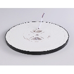 Светильник светодиодный ультратонкий Ambrella light FZ1910 BK черный IP54 44W 3000K-6500K CCT-переключатель D600*25 (Без ПДУ), фото4