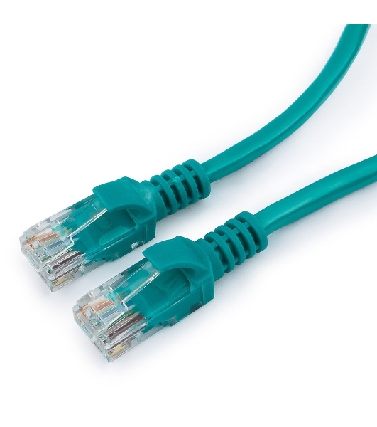 Патч-корд UTP Cablexpert кат.5e, 2м, литой, многожильный (зеленый)