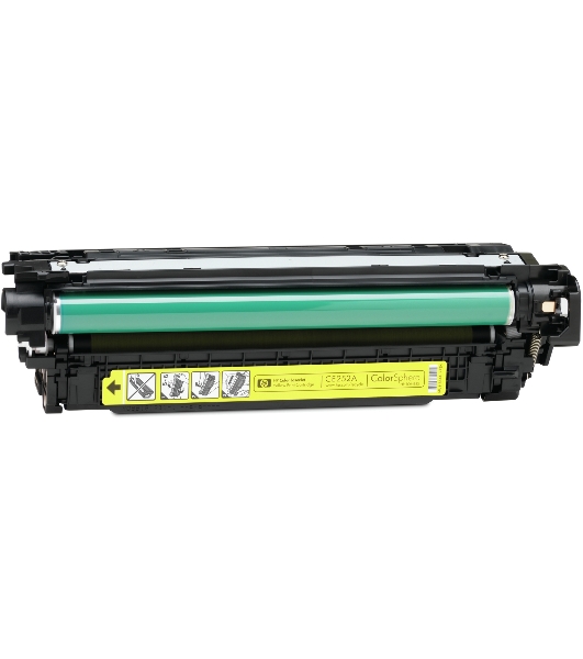 Картридж лазерный HP CE252A желтый для CLJ CM3530/CP3525 7000 стр.
