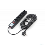 Сетевой фильтр Powercube SPG5-10M 10 м, 5 розеток, черный, коробка, фото2