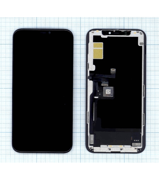 Дисплей (модуль) для Apple iPhone 11 Pro в сборе с тачскрином (OLED JS), черный