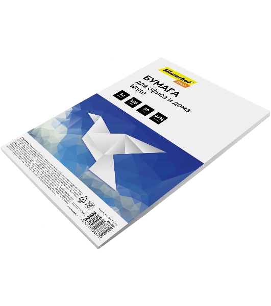 Бумага Silwerhof DAILY A4/80г/м2/100л./белый CIE94% общего назначения (офисная)