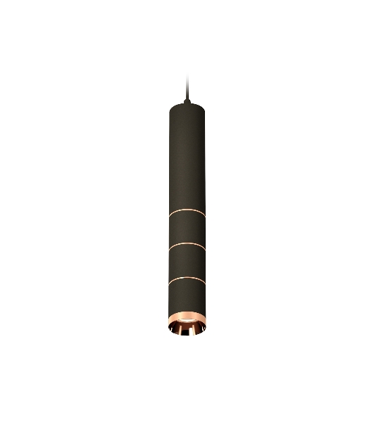 Светильник Ambrella Light XP6302060 SBK/PPG черный песок/золото розовое полированное MR16 GU5.3