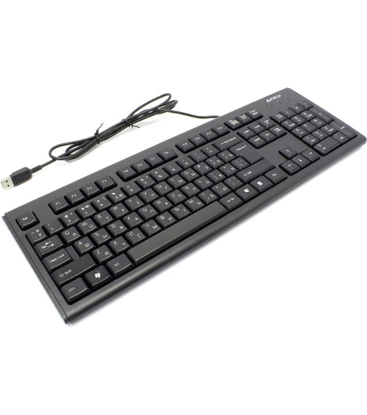 Клавиатура проводная A4Tech KR-83, USB, черный