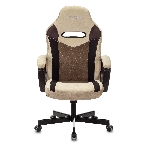 Кресло Бюрократ VIKING 6 KNIGHT BR FABRIC коричневый, ткань, 120 кг, механизм качания, фото3