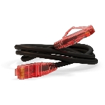 Патч-корд Hyperline PC-LPM-UTP-RJ45-RJ45-C5e-10M-LSZH-BK U/UTP, Cat.5e, LSZH, 10 м, черный, фото 1