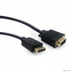 Кабель DisplayPort->VGA Cablexpert CCP-DPM-VGAM-6, 1,8м, 20M/15M, черный, экран, пакет, фото5