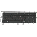 Клавиатура для ноутбука Samsung 700Z5A 700Z5B 700Z5C, черная, фото3