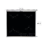Индукционная варочная панель Electrolux EIT60443X черный, фото 1
