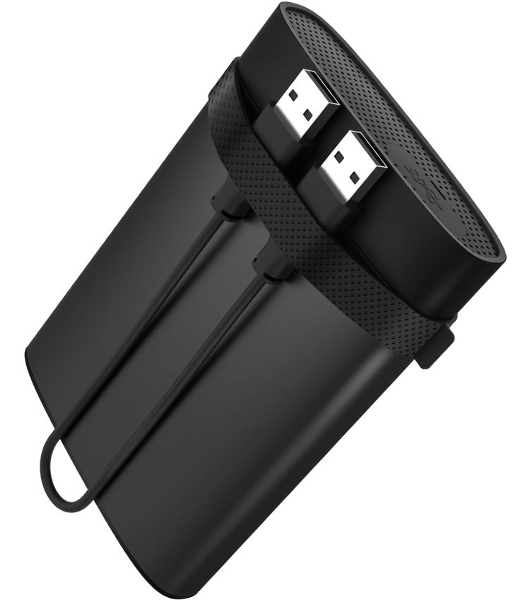 Внешний HDD 2.5' Silicon Power Armor A85B, 2TB, USB 3.2 Gen 1 Type-A, 5400 rpm, черный