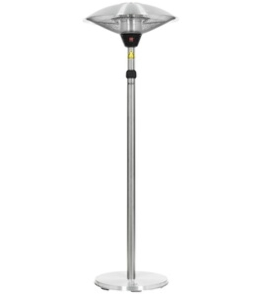Обогреватель инфракрасный Ballu BIH-LT-3.0 серебристый, карбоновый, 3000 Вт, 20 м2