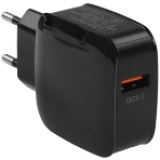 Сетевое зарядное устройство Cablexpert MP3A-PC-41, 18Вт, 3А, быстрая зарядка QC3.0, 1 порт USB, черный, пакет, фото4