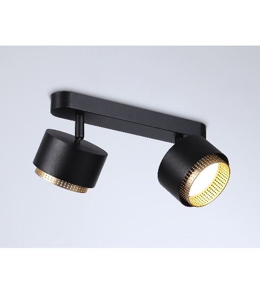 Светильник Ambrella light TN71288/2 BK/GD черный/золото GX53/2 max 12W 270*95*137