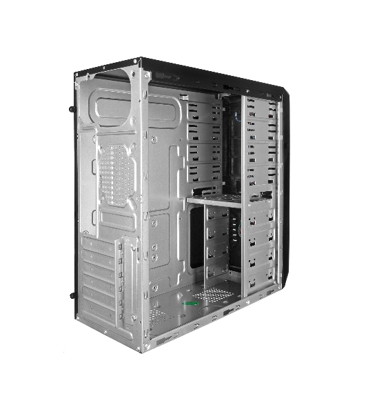 Компьютерный корпус ExeGate EX269435RUS Miditower UN-604 Black, ATX, (UN350, 120мм) 2хUSB+2хUSB 3.0, Audio