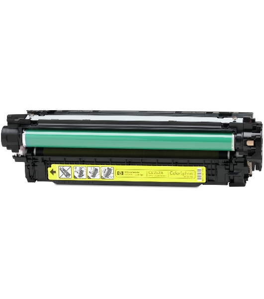 Картридж лазерный HP CE252A желтый для CLJ CM3530/CP3525 7000 стр.