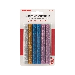Клеевые стержни Rexant, Ø11 мм, 100 мм, цветные с блестками, 12 шт., блистер, фото4