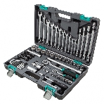 Набор инструментов Stels 1/2', 1/4', CrV, пластиковый кейс 88 предметов, фото7