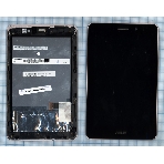 Модуль (матрица + тачскрин) для Asus FonePad 7 ME371MG ME371 черный с бронзовой рамкой, фото 1