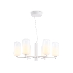 Подвесной светодиодный светильник Ambrella light LH11107/6 WH/FR белый/белый матовый 24W 3000K D630*280, фото9