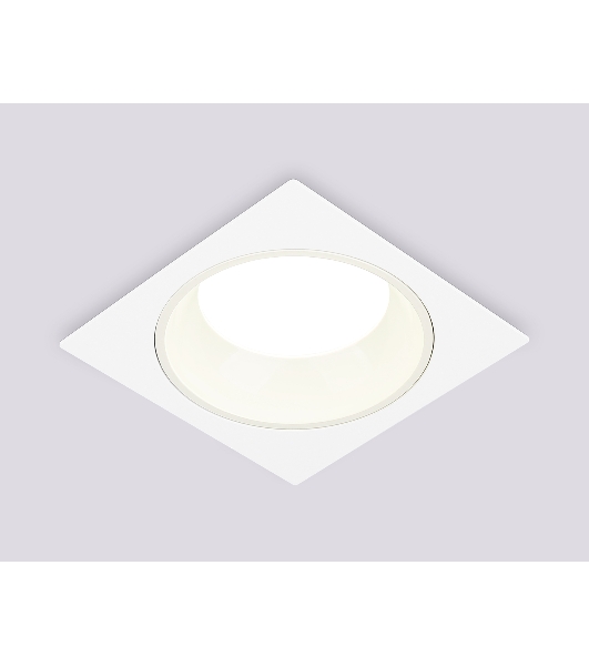 Светильник Ambrella light TN52341 SWH/GWH белый песок/белый глянец GX53 max 12W 115*115*25