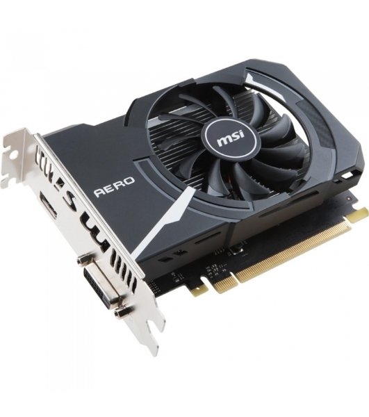Видеокарта MSI PCIE16 GT1030 2GB GDDR4 GT 1030 AERO ITX 2GD4 OC