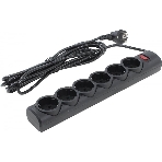 Сетевой фильтр Defender DFS 155/6 розеток/черный/5.0 м, фото7